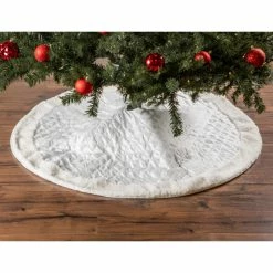 Promo 😉 Design Imports DII Cream Diamond Quilted Holiday Tree 👗 Skirt ✔️ -christmas decorations Sales 02215fe2019d1916 5875 w800 h800 b0 p0