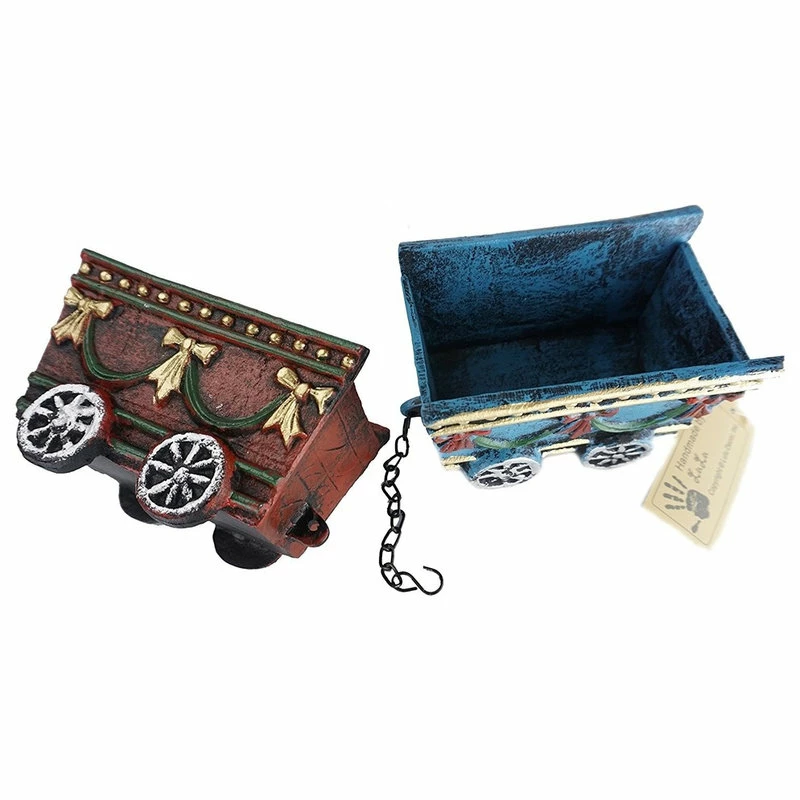 Flash Sale ๐ Lulu Decor Inc. Cast Iron Engine With Santa Sleigh, 4 Rail Carts Stocking Holders, 5-Piece Set ๐ 3 Flash Sale ๐ Lulu Decor Inc. Cast Iron Engine With Santa Sleigh, 4 Rail Carts Stocking Holders, 5-Piece Set ๐ - Image 3