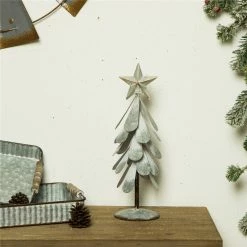 Cheap ✔️ Glitzhome 18" Galvanized Metal 🎅 Christmas Table Tree Decor 🛒 -christmas decorations Sales 0811dc7a0d3a6db5 0857 w800 h800 b0 p0
