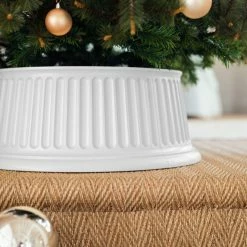 Flash Sale 🎁 Tree Nest Rome Extra-Large 🔔 Christmas Tree Stand, White 🔥 -christmas decorations Sales 08f135c40126a10e 4988 w800 h800 b0 p0