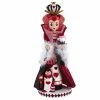 Wholesale 😀 Kurt S. Adler, Inc. Kurt Adler 17.5" Hollywood Queen Of Hearts Nutcracker 👍