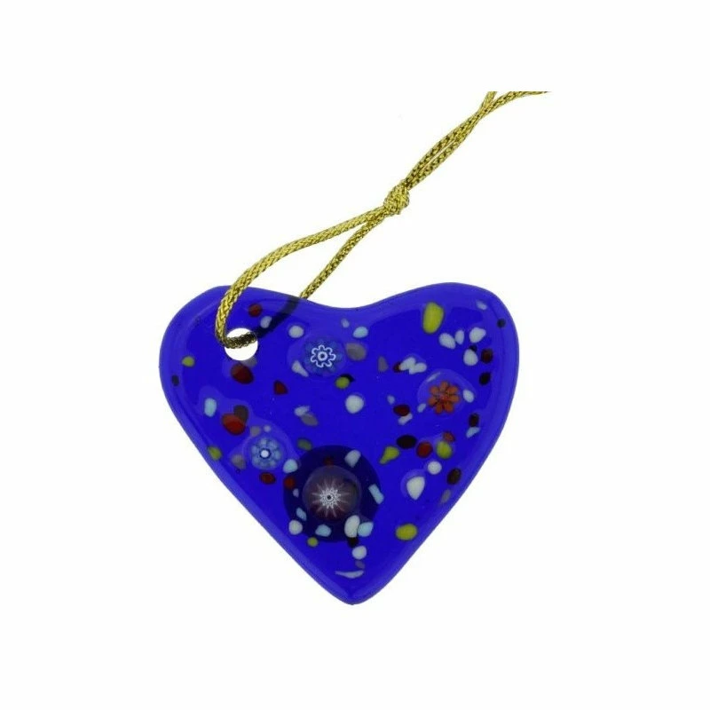 Coupon ๐ GlassOfVenice Murano Glass Heart ๐ Christmas Ornament - Blue ๐ 1 Coupon ๐ GlassOfVenice Murano Glass Heart ๐ Christmas Ornament - Blue ๐
