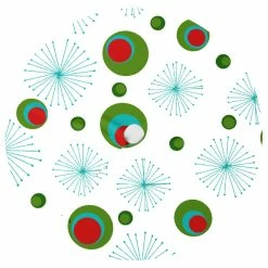 Brand new 🔔 Crash Pad Designs Retro ❄ Christmas Tree 👗 Skirt 🎉