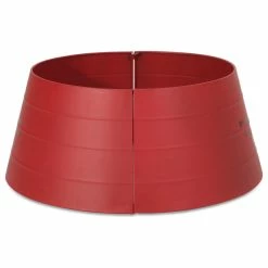 Best Sale 🔔 GDFStudio Gilmanton Metal 🎄 Christmas Tree Collar, Red ⭐ -christmas decorations Sales 17a160f20133f3a0 1795 w800 h800 b1 p0
