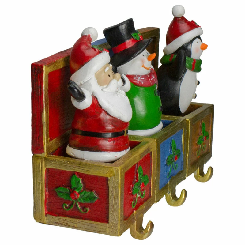 Cheapest ๐ Northlight Seasonal Set Of 3 Santa Snowman And Penguin Jack, The Box ๐ Christmas Stocking Holders ๐ 3 Cheapest ๐ Northlight Seasonal Set Of 3 Santa Snowman And Penguin Jack, The Box ๐ Christmas Stocking Holders ๐ - Image 3