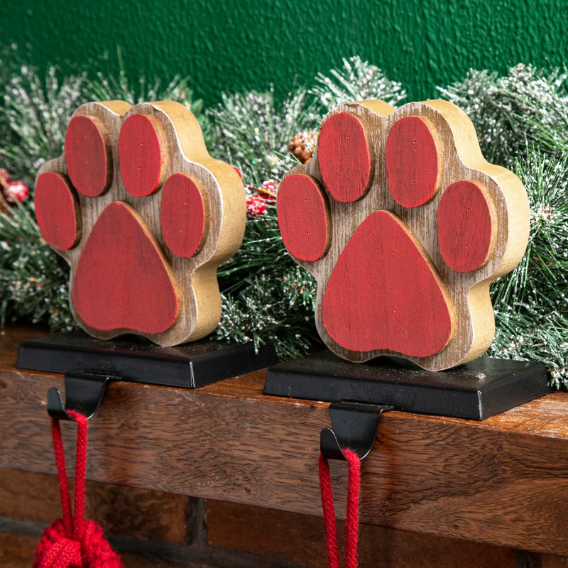 Deals ๐ Glitzhome Wooden/Metal Paw Stocking Holder, Set Of 2 ๐ฅฐ 7 Deals ๐ Glitzhome Wooden/Metal Paw Stocking Holder, Set Of 2 ๐ฅฐ - Image 7