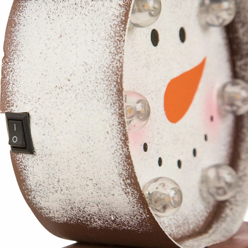 Brand new ๐ Glitzhome Marquee LED Snowman Head Stocking Holder โค๏ธ 5 Brand new ๐ Glitzhome Marquee LED Snowman Head Stocking Holder โค๏ธ - Image 5