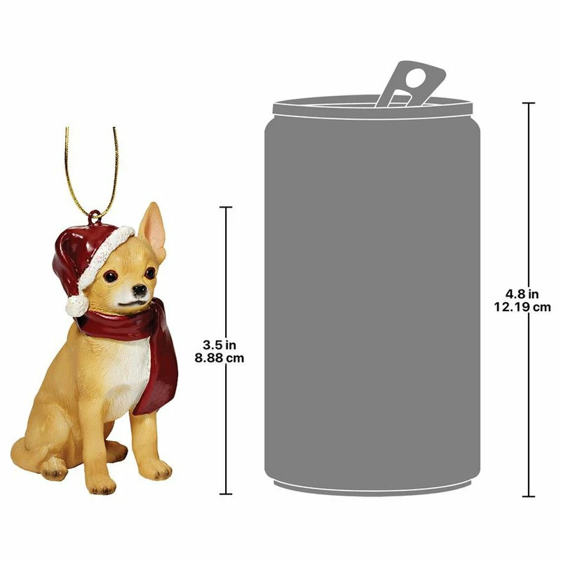 Brand new ๐ Design Toscano Chihuahua Ornament ๐ 3 Brand new ๐ Design Toscano Chihuahua Ornament ๐ - Image 3