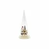 Cheapest 👏 Merry And Magic Santa And Friends Lit Glass Cone By Lenox 🛒
