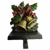 Wholesale 🧨 Lulu Decor Inc. Cast Iron Bell 🎄 Christmas Stocking Holder 👍