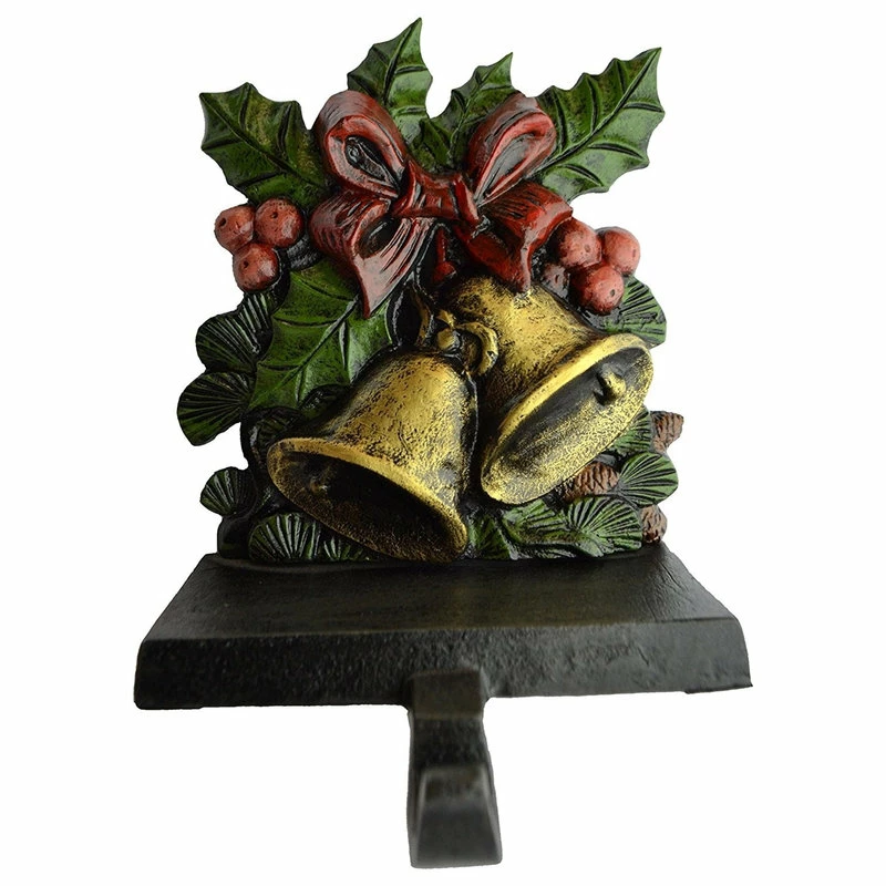 Wholesale ๐งจ Lulu Decor Inc. Cast Iron Bell ๐ Christmas Stocking Holder ๐ 1 Wholesale ๐งจ Lulu Decor Inc. Cast Iron Bell ๐ Christmas Stocking Holder ๐
