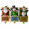 Cheapest 😍 Northlight Seasonal Set Of 3 Santa Snowman And Penguin Jack, The Box 🎄 Christmas Stocking Holders 🎉