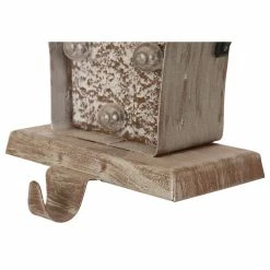 Buy 🌟 Glitzhome 7.50"H Marquee LED Metal Giftbox Stocking Holder 🔥 -christmas decorations Sales 4c815a090b7d0afb 0827 w800 h800 b1 p0