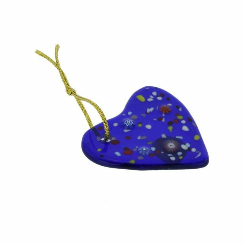 Coupon ๐ GlassOfVenice Murano Glass Heart ๐ Christmas Ornament - Blue ๐ 2 Coupon ๐ GlassOfVenice Murano Glass Heart ๐ Christmas Ornament - Blue ๐ - Image 2