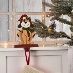 Flash Sale 😉 Glitzhome 7.50"H Wooden/Metal 🐕 Dog Stocking Holder ✔️ -christmas decorations Sales 51a1bc0d0b7d0f0a 2790 w800 h800 b0 p0