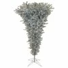 Deals 😉 Vickerman Company 9' X 78" Silver Upside Down Tree 2791T 😍
