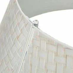 Coupon 👍 Glitzhome Metal Woven Tree Collar, 26"D, White ❤️ -christmas decorations Sales 5431ea1e00ffc545 0268 w800 h800 b0 p0