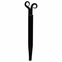 Promo 😀 Renovators Supply Manufacturing 🎄 Christmas Stocking Holder 10" H Black Wrought Iron Ram's Horn Stocking Hanger 🛒 -christmas decorations Sales 58b10e4d0b58c825 7801 w800 h800 b1 p0