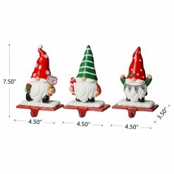 Discount 🥰 Glitzhome 7''H Set Of 3 Resin Gnomes Stocking Holder ⭐ -christmas decorations Sales 66415c250108b15b 0252 w800 h800 b1 p0