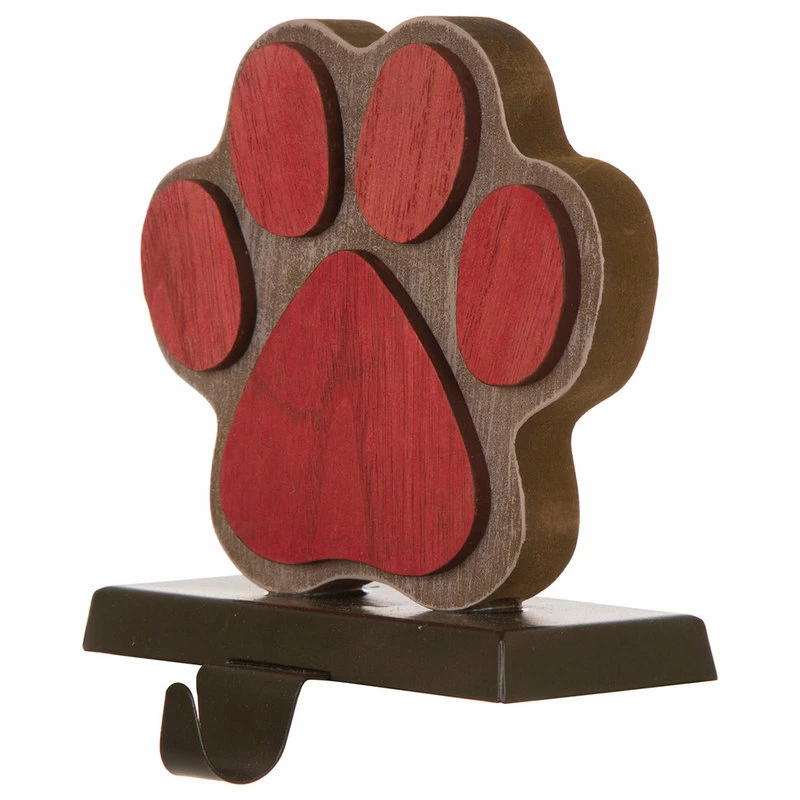 Deals ๐งจ Glitzhome 6.30" Wooden/Metal Paw Stocking Holder ๐ 4 Deals ๐งจ Glitzhome 6.30" Wooden/Metal Paw Stocking Holder ๐ - Image 4