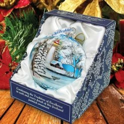 Wholesale 💯 G. DeBrekht Hand Painted Scenic Glass Ornament Winter Lighthouse, Limited Edition ⭐ -christmas decorations Sales 6ac131990f6abee5 5774 w800 h800 b0 p0