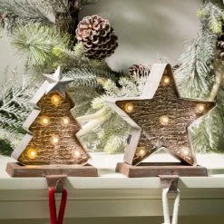 Wholesale โ Glitzhome 2-Piece Marquee LED Wooden/Metal ๐ Christmas Tree And Star Stocking Holder ๐ 9 Wholesale โ Glitzhome 2-Piece Marquee LED Wooden/Metal ๐ Christmas Tree And Star Stocking Holder ๐ -christmas decorations Sales 6d11d46a0da980a5 8422 w800 h800 b0 p0