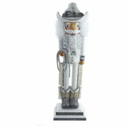 Best Pirce 🎉 Kurt S. Adler, Inc. Kurt Adler 19" Hollywood Rhinestone Cowboy Nutcracker ⌛