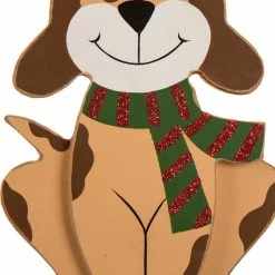 Flash Sale 😉 Glitzhome 7.50"H Wooden/Metal 🐕 Dog Stocking Holder ✔️ -christmas decorations Sales 709109080b7d0ef6 2790 w800 h800 b0 p0