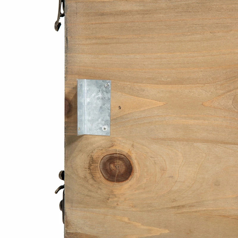 Promo ๐งจ Glitzhome Washed Wooden Tree Collar, Black, 26"lx26"w โจ 4 Promo ๐งจ Glitzhome Washed Wooden Tree Collar, Black, 26"lx26"w โจ - Image 4