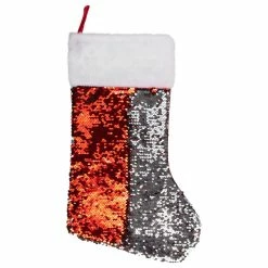 Cheap 🧨 Northlight Seasonal 19" Red And Silver Sequin 🔔 Christmas Stocking With White Faux Fur Cuff 🛒 -christmas decorations Sales 7721d65c00dbdc08 3255 w800 h800 b1 p0