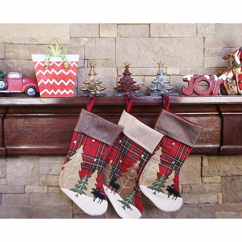 Hot Sale โ๏ธ Lulu Decor Inc. Cast Iron ๐ Christmas Trees Stocking Holders, 3-Piece Set, Metallic Red, Gold, Sil ๐ 2 Hot Sale โ๏ธ Lulu Decor Inc. Cast Iron ๐ Christmas Trees Stocking Holders, 3-Piece Set, Metallic Red, Gold, Sil ๐ - Image 2