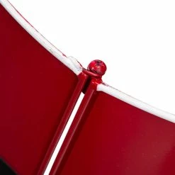 Coupon 🎉 Glitzhome Red Metal Santa Belt Tree Collar With Light String, 26"D 🎉 -christmas decorations Sales 7841341800ffc7bd 0265 w800 h800 b0 p0