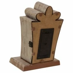 Promo ✨ Glitzhome Marquee LED Wooden/Metal Giftbox Stocking Holder, Set Of 2 🌟 -christmas decorations Sales 7a51146a0dc92143 5813 w800 h800 b1 p0