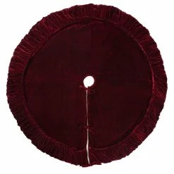 Top 10 ✔️ Vickerman Company 84" Plush Wine Velvet Treeskirt 🌟