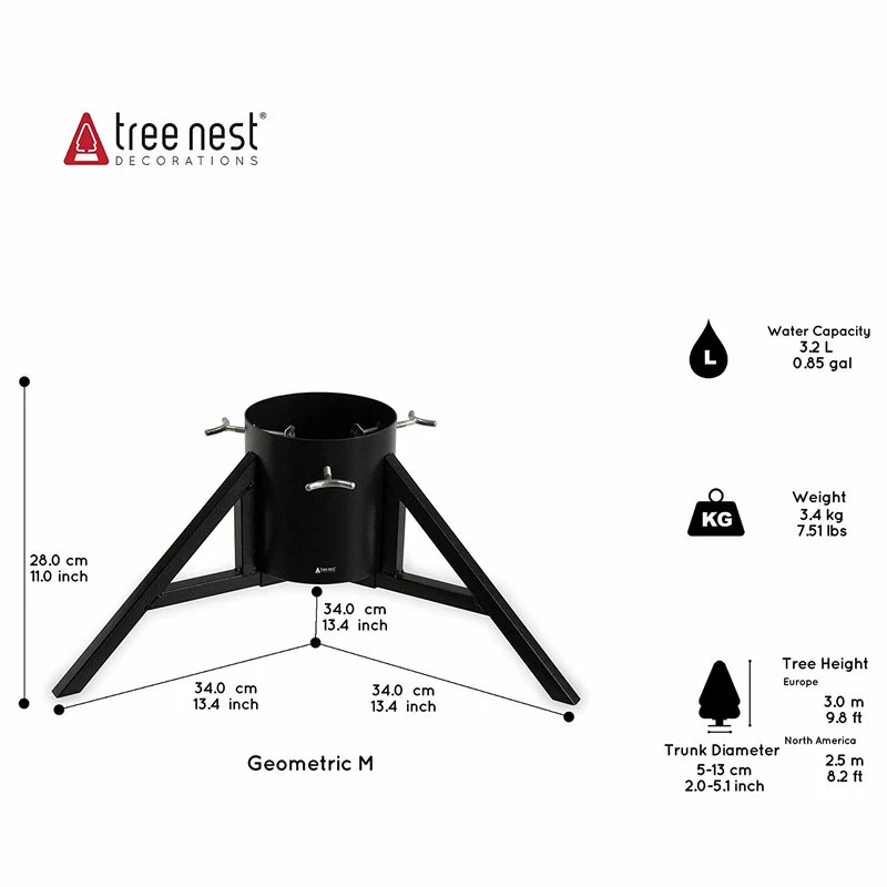 Flash Sale โ๏ธ Tree Nest, #218612 Medium Red Geometric ๐ Christmas Tree Stand ๐ 5 Flash Sale โ๏ธ Tree Nest, #218612 Medium Red Geometric ๐ Christmas Tree Stand ๐ - Image 5