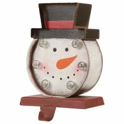 Buy 😍 Glitzhome Marquee LED Snowman Head & Tree Stocking Holder, 2-Piece Set 👍 -christmas decorations Sales 92710e8801725e7f 4728 w800 h800 b1 p0