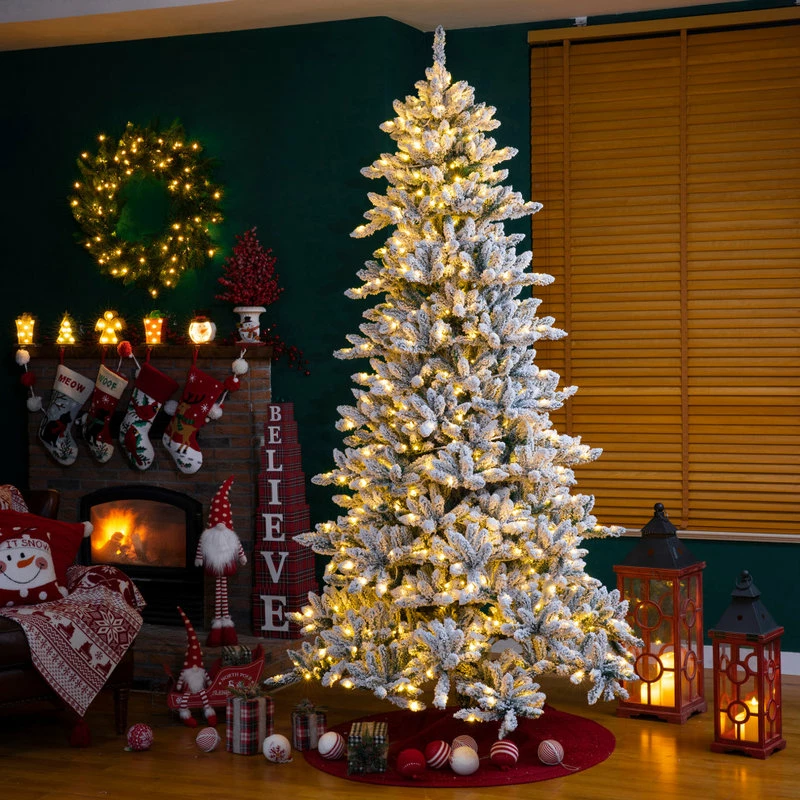 Budget โค๏ธ Glitzhome 9' Pre-Lit Snow Flocked Fir ๐
Christmas Tree With Lights ๐ 9 Budget โค๏ธ Glitzhome 9' Pre-Lit Snow Flocked Fir ๐
Christmas Tree With Lights ๐ - Image 9
