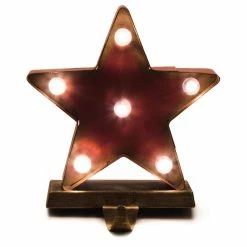 Buy โ Glitzhome Marquee LED Star Stocking Holder ๐