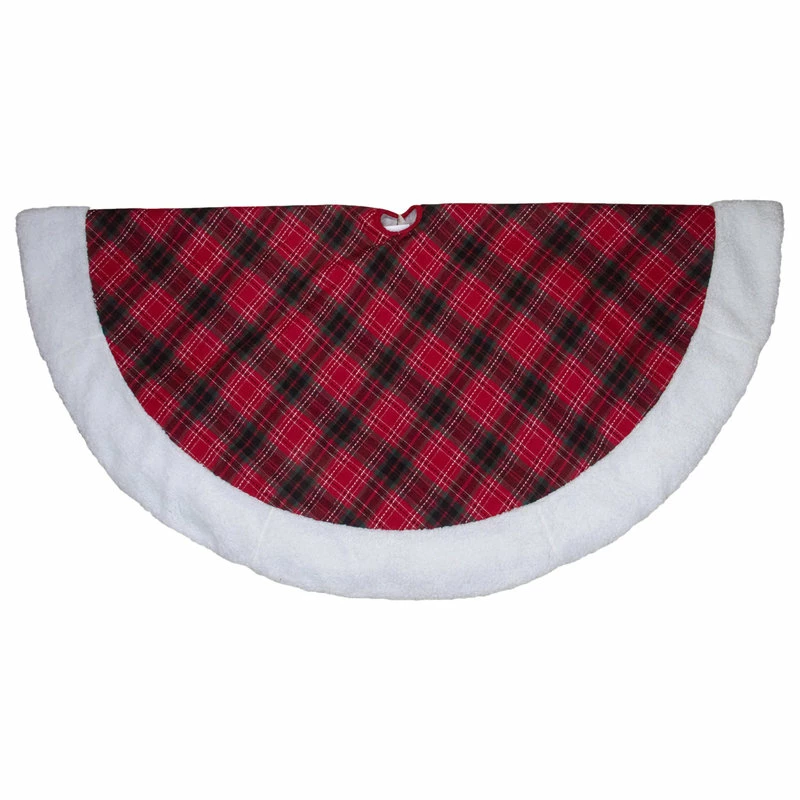 Best reviews of ๐งจ Northlight Seasonal 60" Red And Green Plaid โ Christmas Tree ๐ Skirt With White Sherpa Trim ๐ 1 Best reviews of ๐งจ Northlight Seasonal 60" Red And Green Plaid โ Christmas Tree ๐ Skirt With White Sherpa Trim ๐