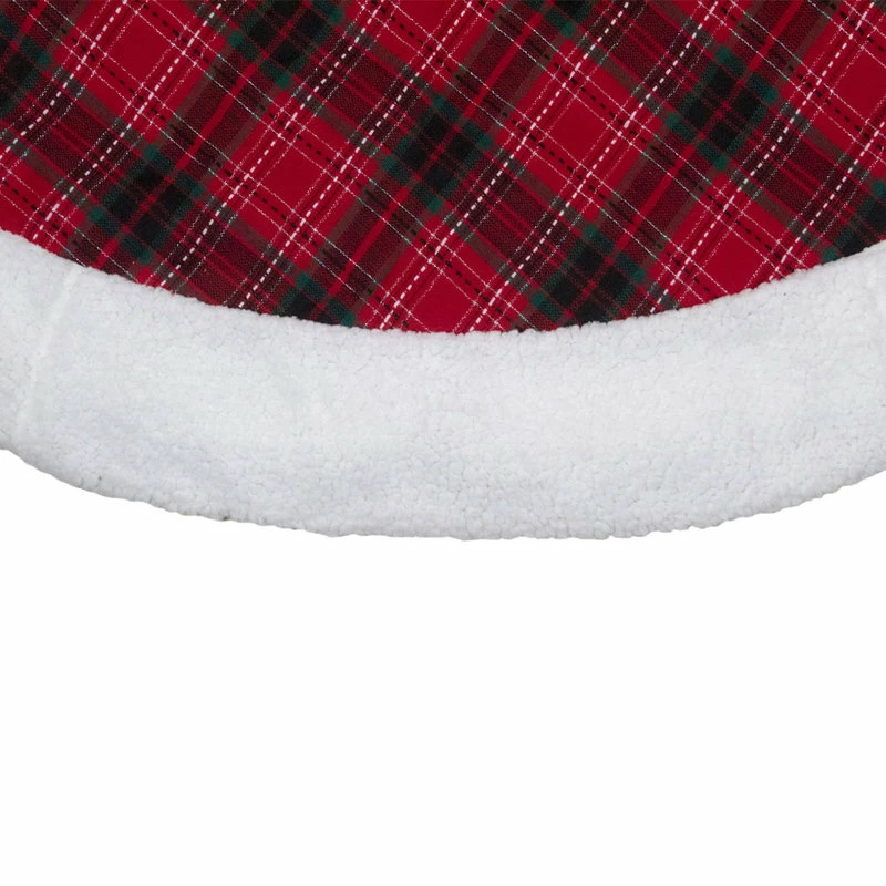 Best reviews of ๐งจ Northlight Seasonal 60" Red And Green Plaid โ Christmas Tree ๐ Skirt With White Sherpa Trim ๐ 3 Best reviews of ๐งจ Northlight Seasonal 60" Red And Green Plaid โ Christmas Tree ๐ Skirt With White Sherpa Trim ๐ - Image 3