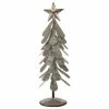 Cheap ✔️ Glitzhome 18" Galvanized Metal 🎅 Christmas Table Tree Decor 🛒