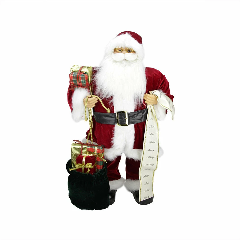 Flash Sale โญ Northlight Seasonal 32" Standing Traditional Santa Holding A List Of Names And Gift Bag ๐ 2 Flash Sale โญ Northlight Seasonal 32" Standing Traditional Santa Holding A List Of Names And Gift Bag ๐ - Image 2