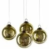 Top 10 💯 Serene Spaces Living Set Of 4 Antique Mercury Glass Balls, Available, 5 Color, Antique Gold 👍