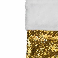 Promo 🎁 Northlight Seasonal 19" Gold And Silver Sequin 🎄 Christmas Stocking With White Faux Fur Cuff 🎉 -christmas decorations Sales be9179b600dbdc09 3265 w800 h800 b0 p0