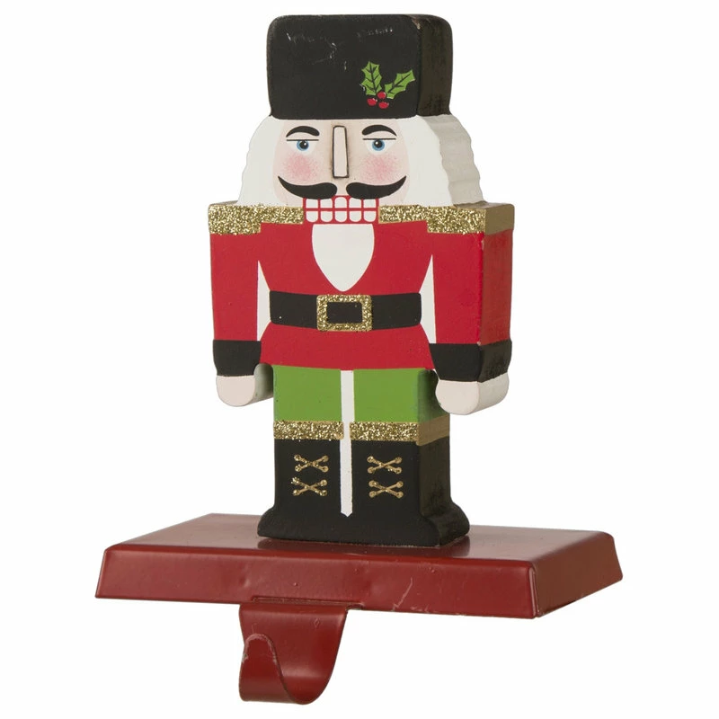 Flash Sale ๐ฅ Glitzhome Set Of 2 Wooden/Metal Nutcracker Stocking Holder ๐งจ 2 Flash Sale ๐ฅ Glitzhome Set Of 2 Wooden/Metal Nutcracker Stocking Holder ๐งจ - Image 2