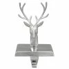 Deals 😉 Northlight Seasonal 8" Shiny Silver Deer Head 🎅 Christmas Stocking Holder 💯