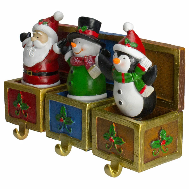 Cheapest ๐ Northlight Seasonal Set Of 3 Santa Snowman And Penguin Jack, The Box ๐ Christmas Stocking Holders ๐ 2 Cheapest ๐ Northlight Seasonal Set Of 3 Santa Snowman And Penguin Jack, The Box ๐ Christmas Stocking Holders ๐ - Image 2