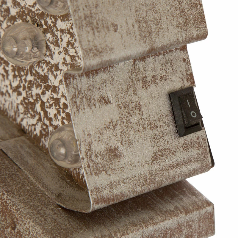 New โจ Glitzhome Marquee LED Wooden/Metal ๐ Christmas Tree & Star Stocking Holder, 2-Piece Set ๐ 4 New โจ Glitzhome Marquee LED Wooden/Metal ๐ Christmas Tree & Star Stocking Holder, 2-Piece Set ๐ - Image 4