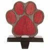 Deals 🧨 Glitzhome 6.30" Wooden/Metal Paw Stocking Holder 🎉