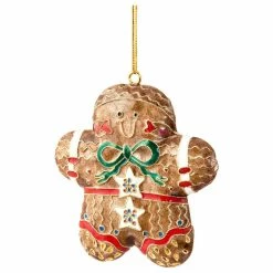 Budget 🤩 Value Arts Cloisonne Gingerbread Man Ornament 🌟